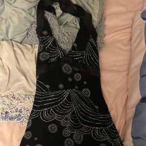 Vintage Y2K Bebe Halter Dress